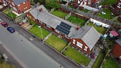 Hundreds of Oldham homes are being given green makeovers. Image courtesy of FCHO