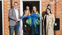 Councillor Arooj Shah, Leader of Oldham Council, and Cllr Elaine Taylor, the council’s Cabinet Member for Housing, visited the affordable development at Maple Mill in Hathershaw