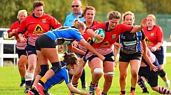 Action from Saturday's game. Image courtesy of Tim Abram