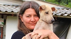 Rachel Bean is pictured in Sri Lanka