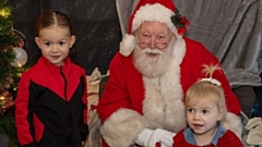 Santa's Grotto at Dr Kershaws' Christmas Fayre last year