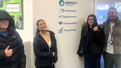 Dan Gardner (right) pictured at EdStart Schools Oldham