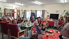 It was party time at the Tensing Street Community Centre on Christmas Day