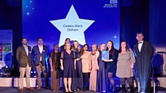 The Team of the Year winners - Cedars Ward
