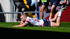 Oldham secured a 38-24 win against Barrow in the 1895 Cup. Image courtesy of ORLFC
