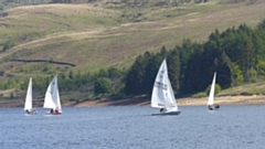 The Dovestone open day was part of the Royal Yachting Association's Discover Sailing initiative
