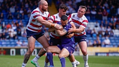 Featherstone powered to a 40-14 1895 Cup semi-final win at Boundary Park. Image courtesy of ORLFC