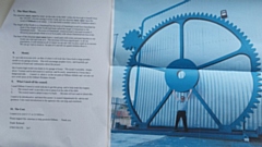 Frank Rothwell's wheel letter