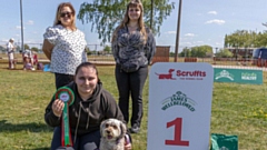 Alisha and Pascha are pictured. Image courtesy of The Kennel Club and Alan Boyle