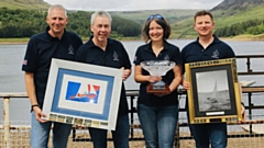 Pictured are Tim Allen, Iain McNeill, Emily Kippen and Andy McKee