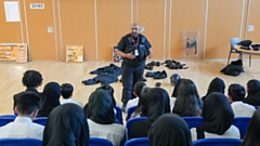 Greater Manchester Police delivered a particularly popular workshop at Radclyffe