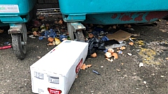 A view of 23-25 King Street in Oldham. Residents were removed from a temporary housing block owned by a sitting councillor. Images courtesy of Kamran Ghafoor