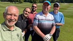 Saddleworth members are pictured enjoying their day out