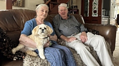 Lee and Susan Ashworth, leaseholders at the Victory Apartments