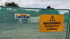 The site at Grains Bar, formerly home to the Bull's Head pub building. Image courtesy of Kenny Brown / MEN