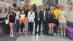 Mahdlo teamed up with Oldham Metro Rotary to welcome 10 international exchange students into the youth zone during their trip to the UK