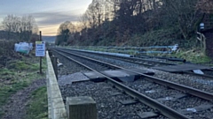 Moorgate Halt crossing