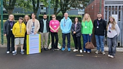 FCHO colleagues, with Zakir Ahmad, Cllr Taylor and colleagues from Mahdlo and Action Together