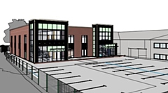 A CGI of the new prayer hall at Compass House in Westwood. Image taken from council planning documents