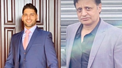 Saqib Javaid (left) and Rangzaib Nazir (right), councillor candidates for The Oldham Group and Workers Party. Image courtesy of The Oldham Group