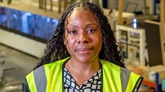 Kenika Gumbs, the newly-promoted Marketing Manager at Hill’s Panel Products in Oldham