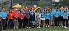 The games were celebrating their 40th anniversary and it is all down to David Needham’s original vision when he was chair of Saddleworth Parish Council