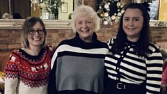 Pictured are (left to right): Angela Clarke, Catherine Rafferty and Michelle Anderson
