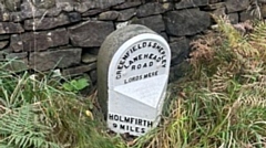 Just one of the Saddleworth milestones