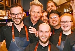 Holly Jackson with her team