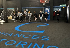 Chances Mentoring students enjoying sport