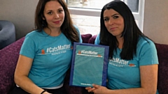 Tiya Ivy and Mandy Hobbis from CatsMatter