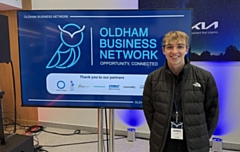 James Lord, designer of the Oldham Business Network logo