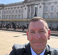 Kevin Buchanan at Buckingham Palace 