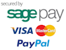 Pay your invoice online with a credit/debit card or PayPal. We use SagePay to collect/process transaction information.
